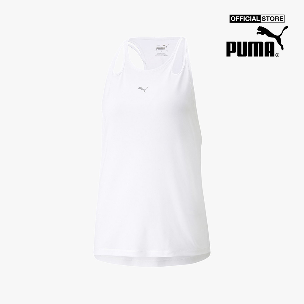 PUMA - Áo ba lỗ thể thao nữ Fit EVERSCULPT Run CLOUDSPUN 523270-02