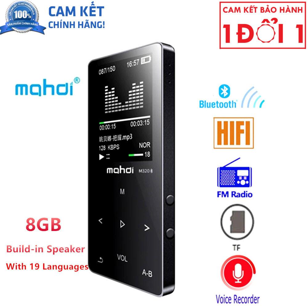 >> BÁO GIÁ BEHRINGER PPA500BT 500-WATT 6-CHANNEL PORTABLE PA SYSTEM WITH BLUETOOTH-HÀNG CHÍNH HÃNG | Shopee Lazada Sendo Tiki mới nhất 44 Máy nghe nhạc lossless bluetooth Mahdi M320 (8Gb) - Hàng công ty nhập khẩu và phân phối trực tiếp - Bảo hành 6 tháng - Mahdi M320 Metal Sport Mini MP3 Player bluetooth Portable Audio 8G with Built-in Speaker FM Radio APE Flac Music Play