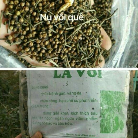 combo 500g lá vối và 500g nụ vối