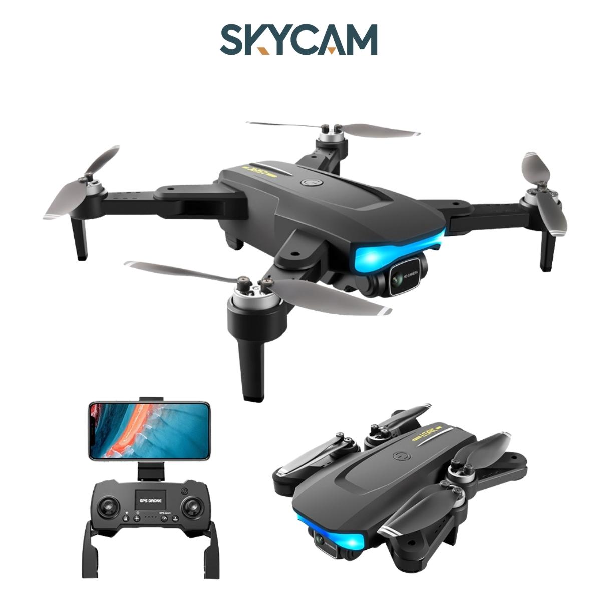 flycam ls38 pro động cơ không chổi than định vị GPS camer 8k drone tầm