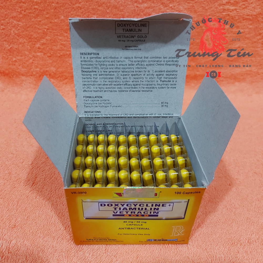 (Thuốc gà đá . Vetracin Gold - (Đặc trị khò khè , hen , xổ mũi , sưng phù mặt) cao cấp philippines , thuoc ga , thuoc nuoi ga