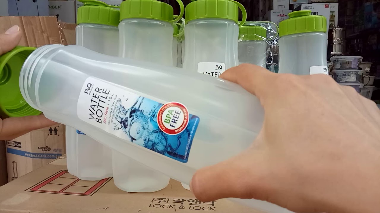 Plastic Water Bottle with Liter Capacity Lock&Lock Water Bottle Hap618