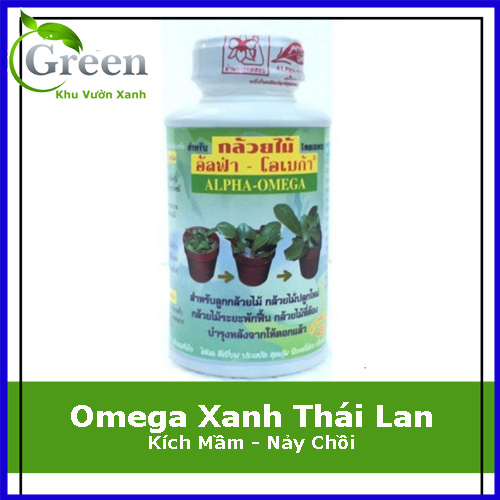 Phân bón Alpha Omega kích thích sinh trưởng, kích mầm chồi nhập Thái Lan - lọ 250 ml