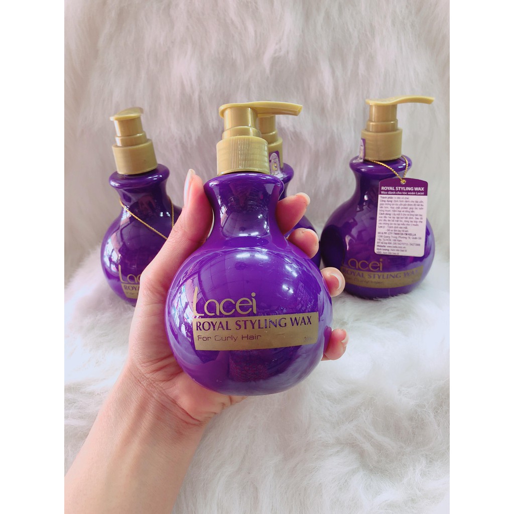 [HCM]Wax tạo kiểu tóc uốn Lacei Royal Styling 300ml