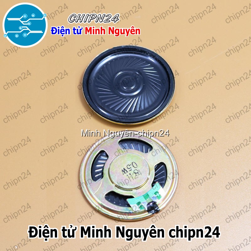 [2 cái] Loa tròn 8R 0.5W (20mm/23mm/28mm/30mm/36mm/40mm) - [Chọn Loại] - HHH.00204