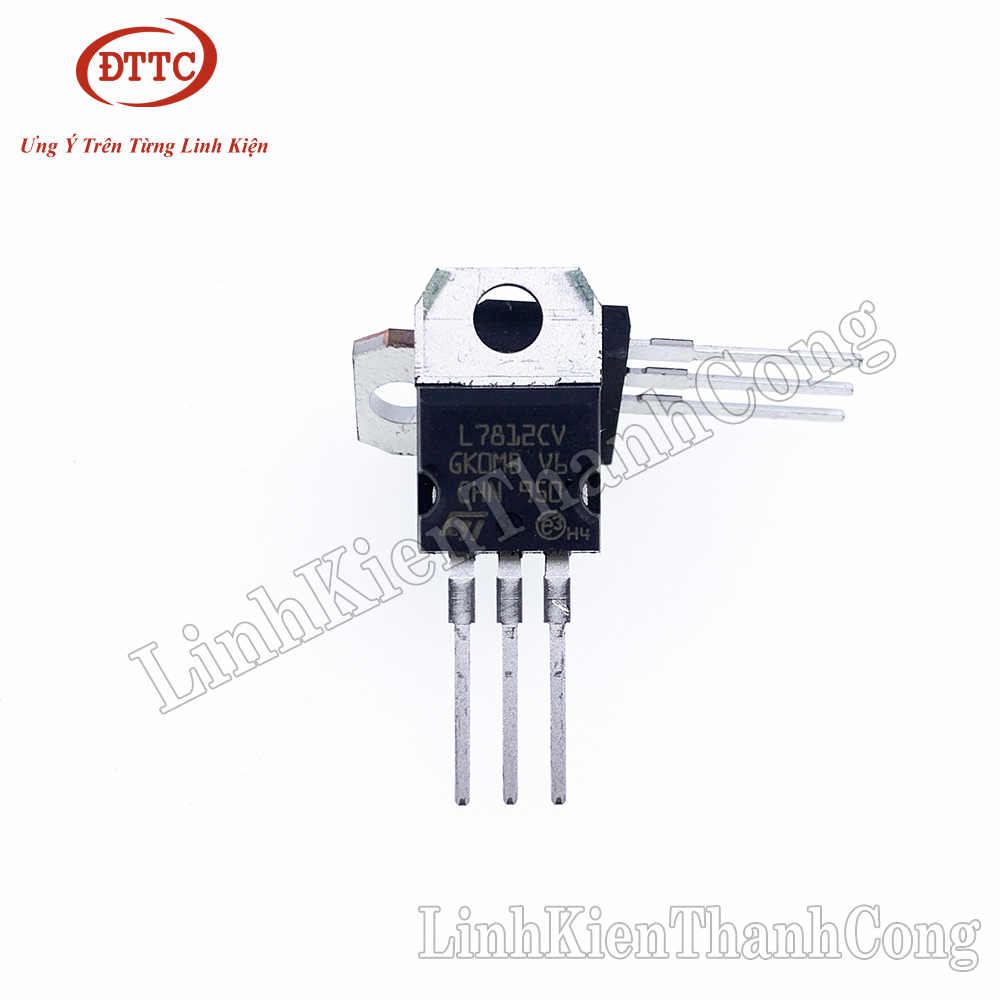 Ic l7812cv 7812 1.5a 12v to220 chính hãng st