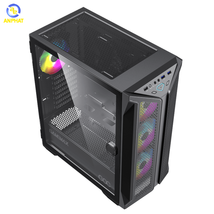 Vỏ case Gamemax Brufen C1 - BLACK