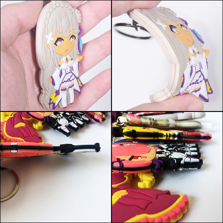 [thanh lý bán lỗ] Móc khóa Anime Chibi cao su - Sword Art Online [PKA] [KS18]