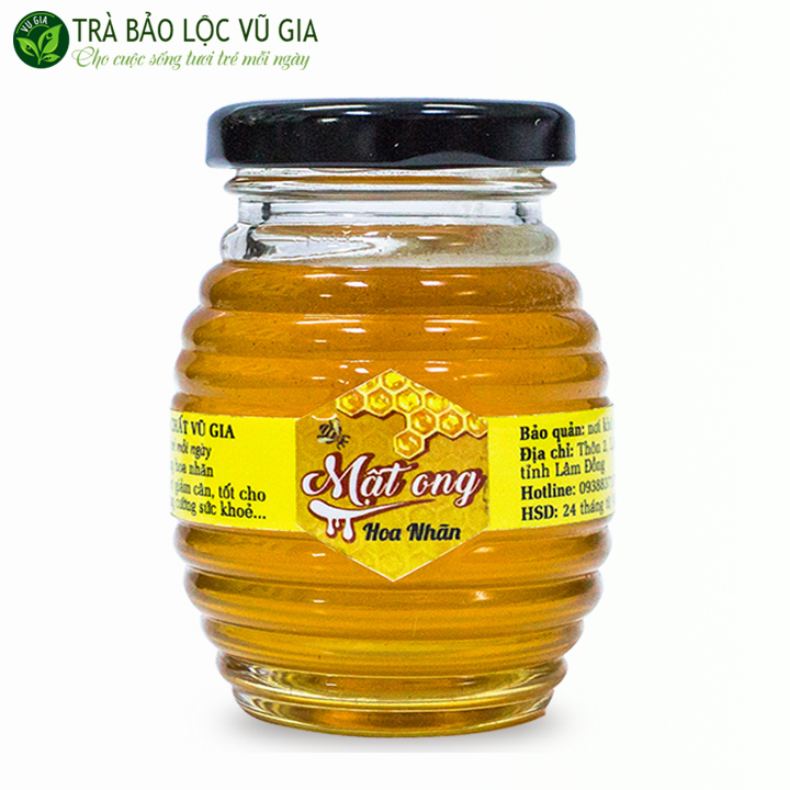 Mật Ong Hoa Nhãn Nguyên Chất 200ml Nguyên Chất Vũ Gia