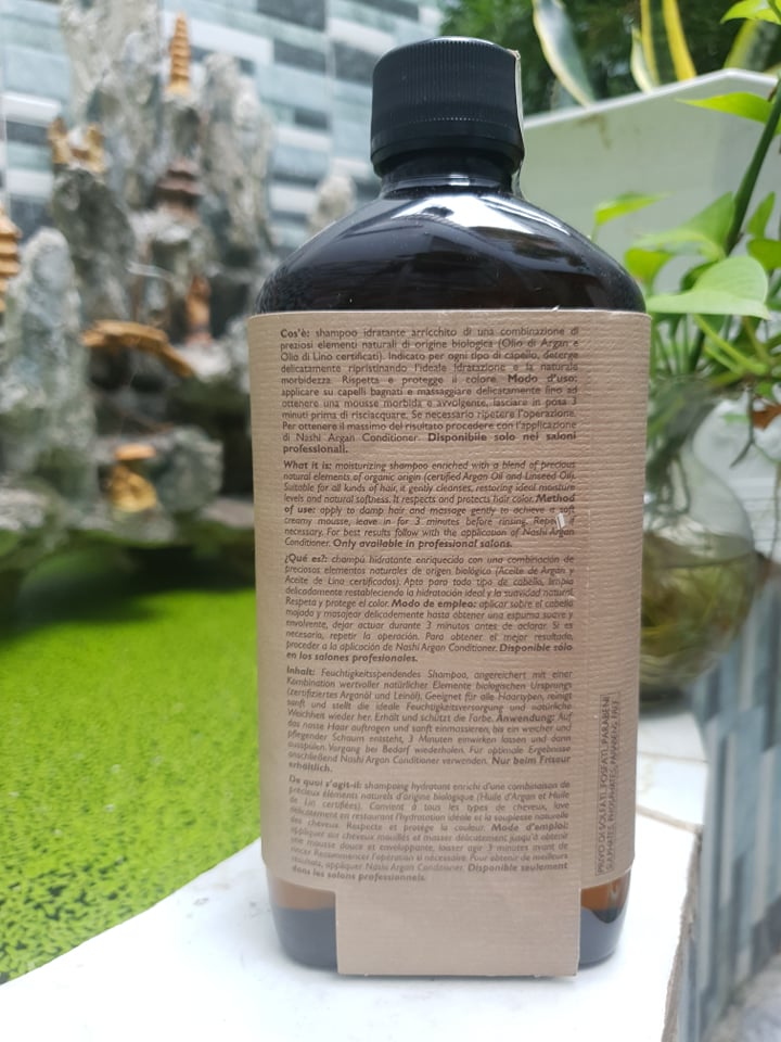 [ NASHI-CHÍNH HÃNG ] DẦU GỘI PHỤC HỒI HƯ TỔN NASHI ARGAN 200ML