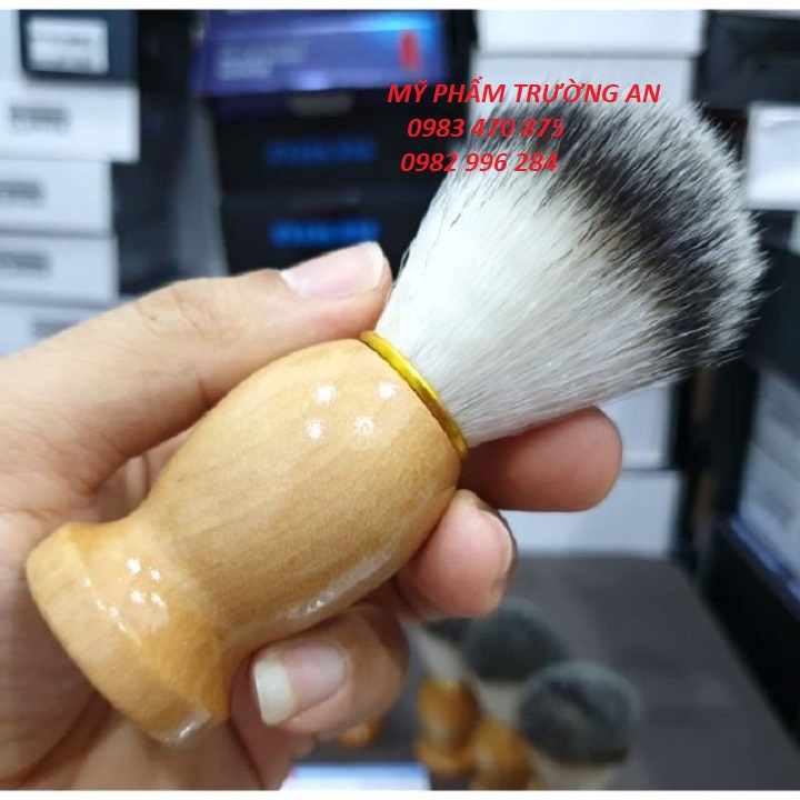 Chổi quét kem cạo râu, bọt cạo râu (Mẫu cao cấp)