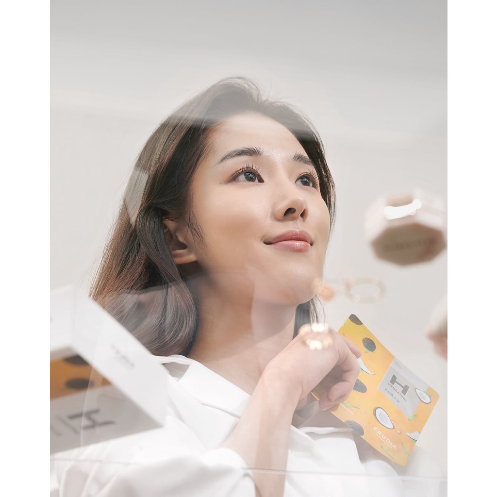 [H&B GIFT]  Combo 2 Miếng Mặt Nạ Dưỡng Da Thuần Chay Frudia Mask 20ml/pc