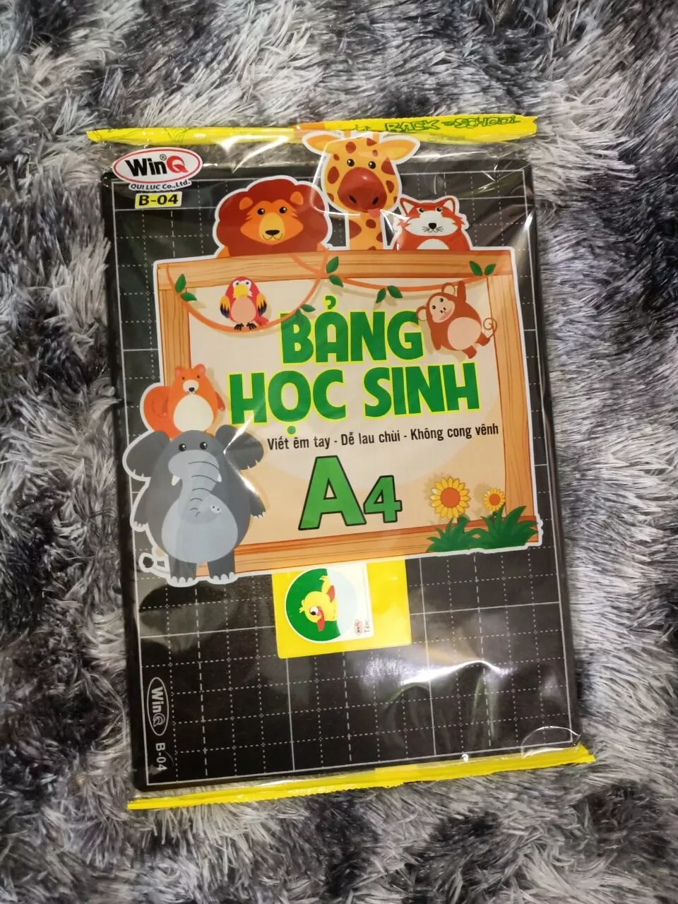 Bảng học sinh winq b-04, màu đen a4
