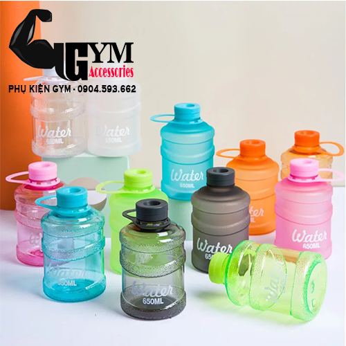 Bình nước thể thao bình đựng nước 650ml