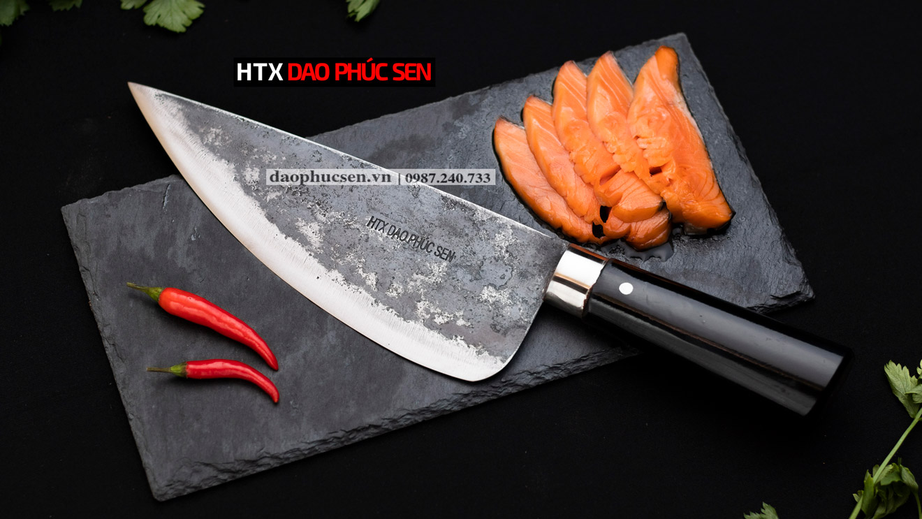Dao bầu lọc nhíp xe  22cm cán gỗ G10M