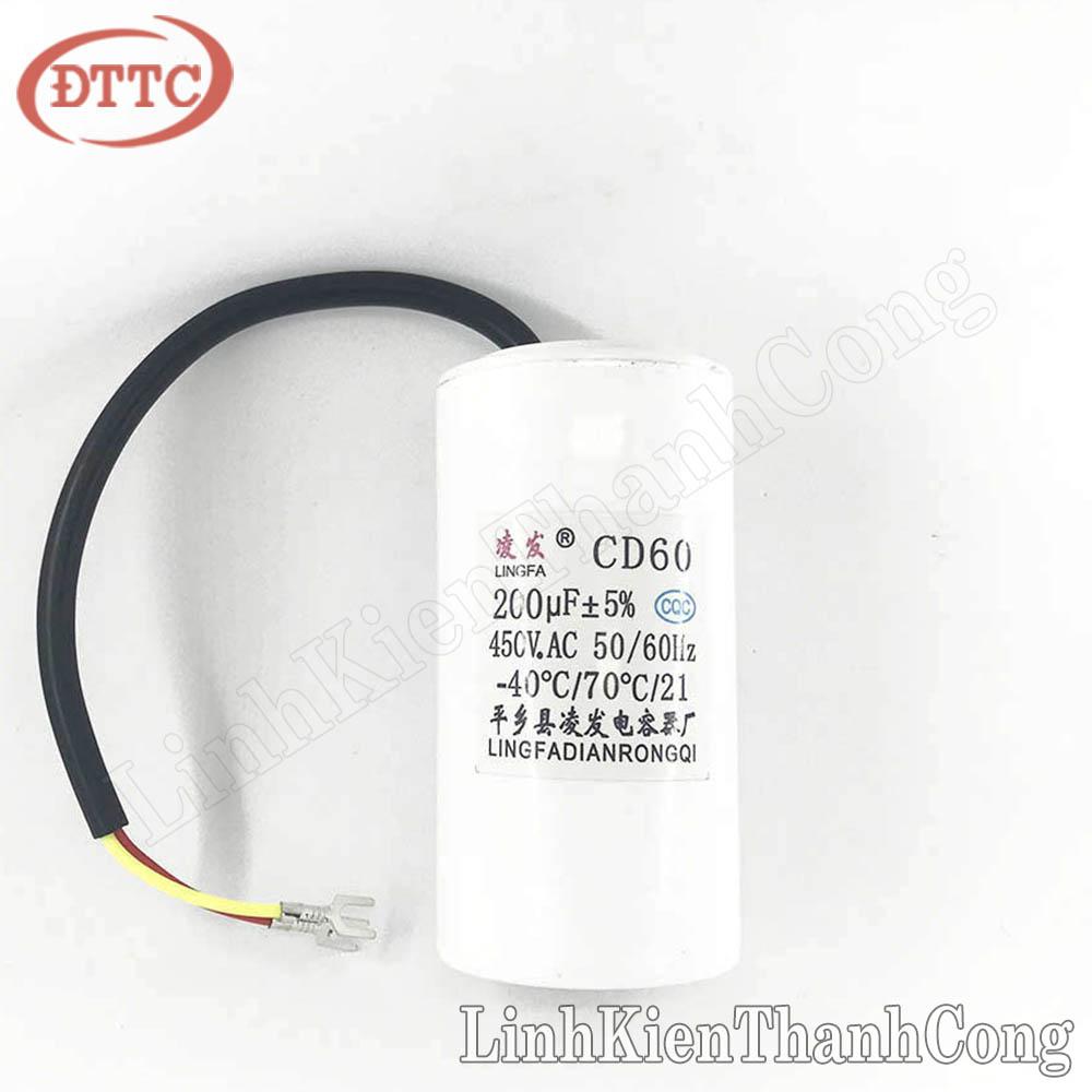 Tụ CD60 200uF 450V