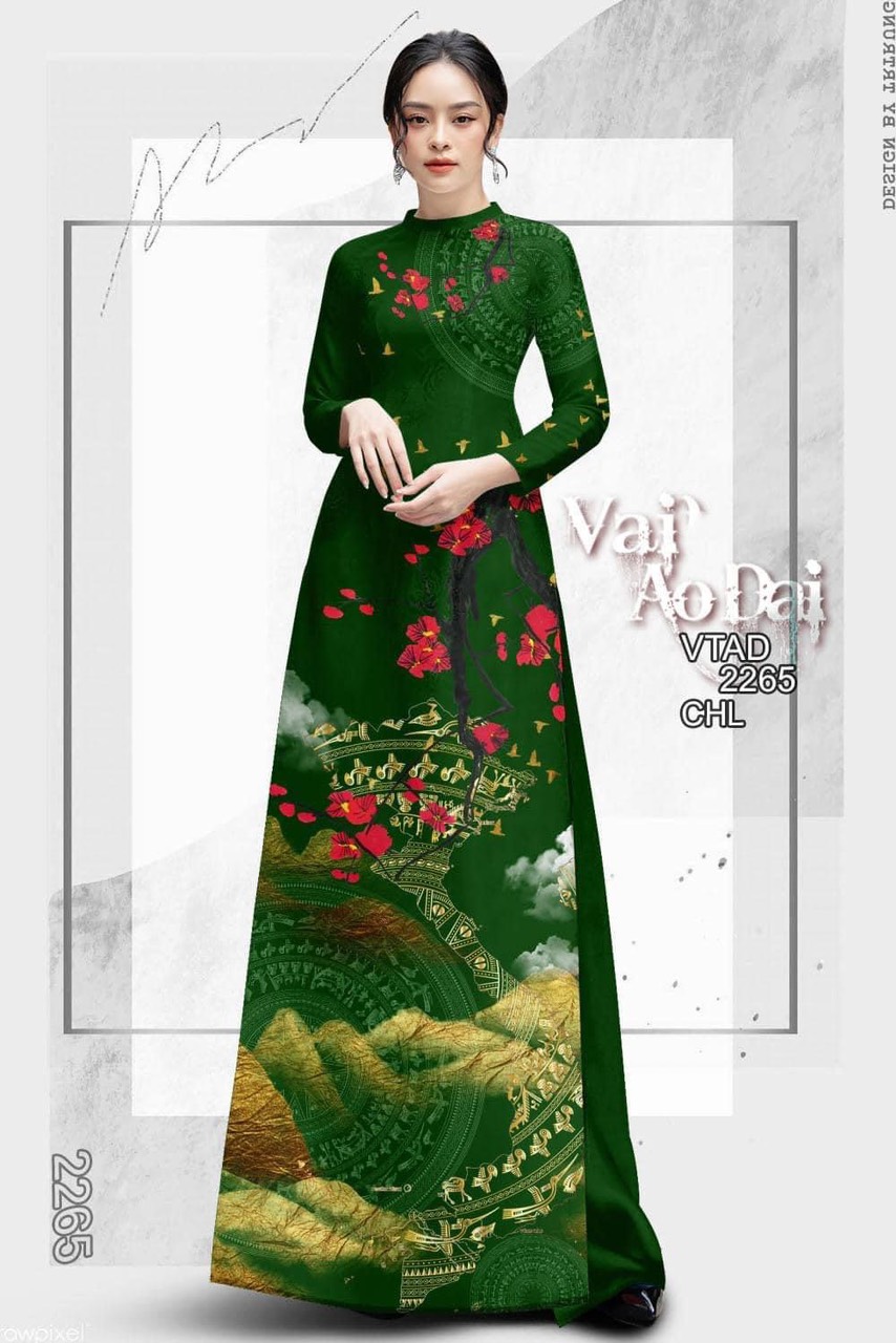 Mẫu vải áo dài đẹp