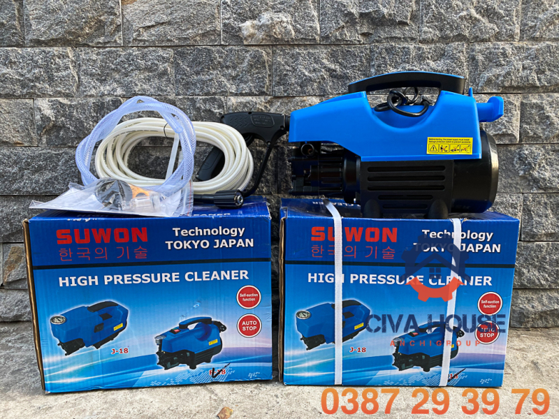 MÁY RỬA XE, VỆ SINH MÁY LẠNH SUWON J-18