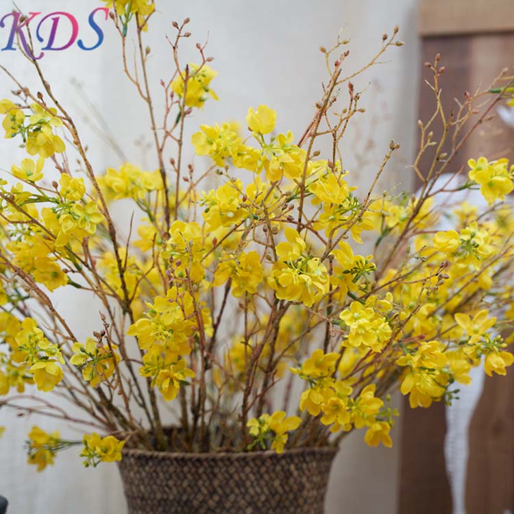 Cành Mai Nhật cao cấp cao 90cm-Hoa giả