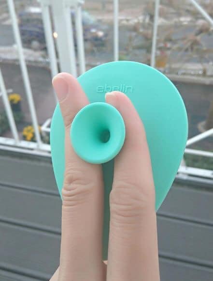 Pad rửa mặt/ massage mặt silicon Ebelin Đức