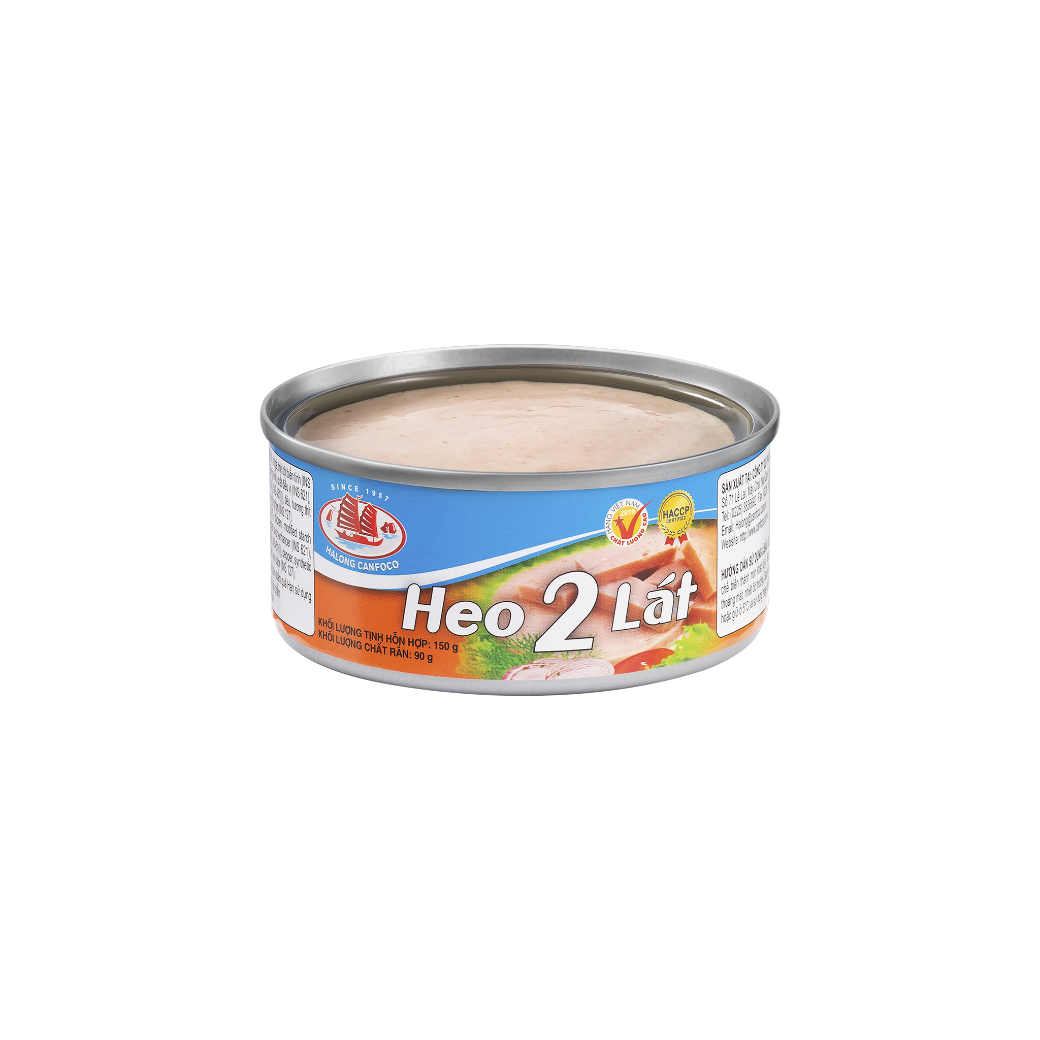 Thịt heo 2 lát 150g - Đồ Hộp Hạ Long
