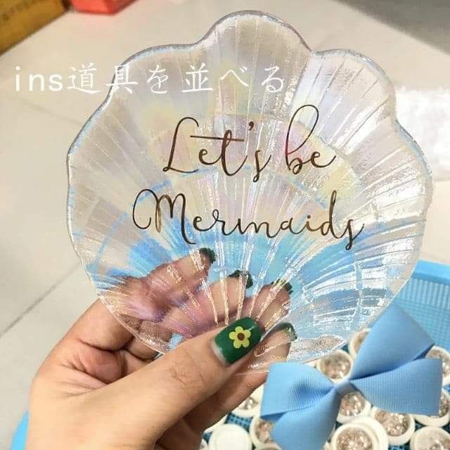Vỏ trai pha lê chụp ảnh mẫu Nail