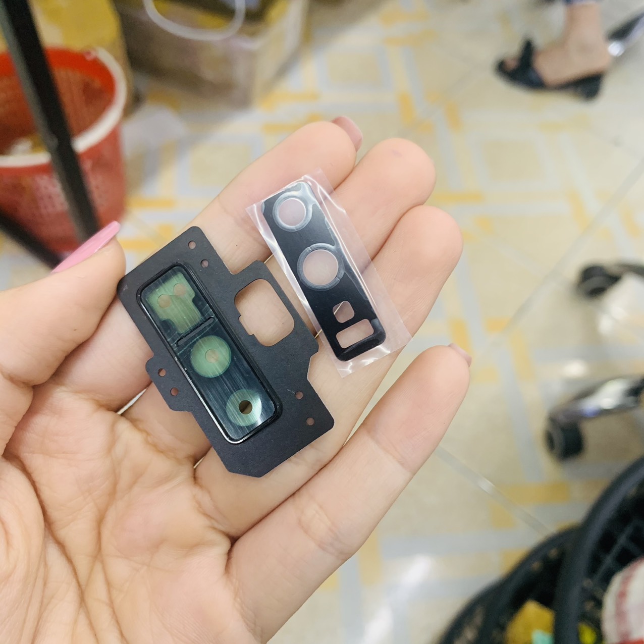 Kính Camera / mặt kính camera Samsung note 9 chính hãng , bảo hành đổi trả