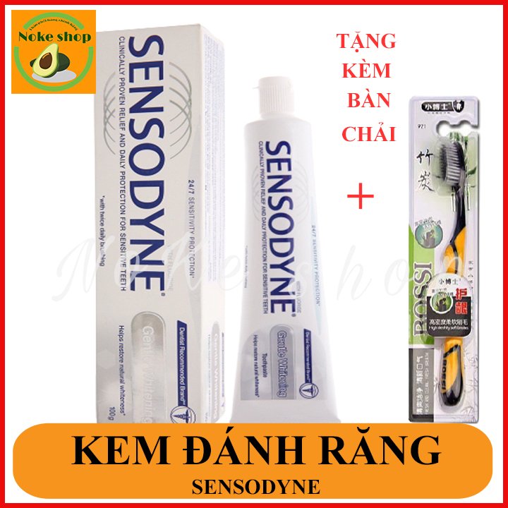 Combo 4 tuýp kem đánh răng Sensodyn