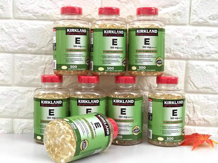 Thực phẩm bổ sung vitamin E Mỹ
