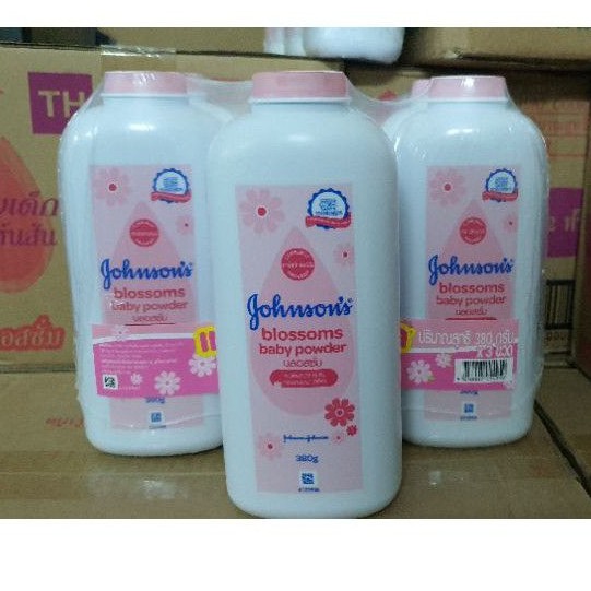 Phấn Johnson baby thái một chai 380g (chai lớn)