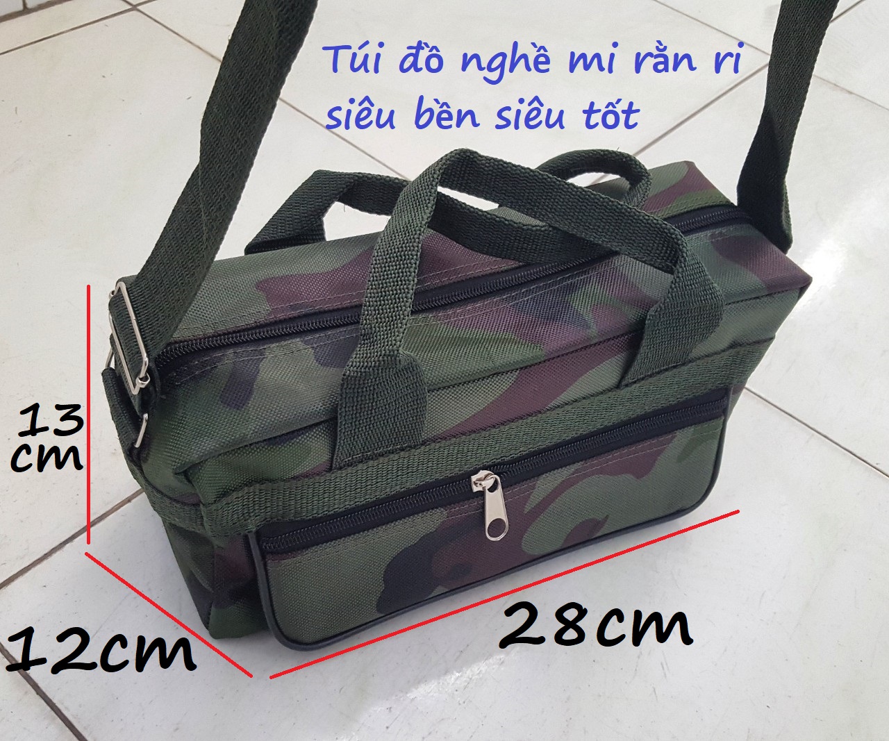 TÚI ĐỰNG ĐỒ NGHỀ MINI RẰN RI SIÊU BỀN SIÊU TỐT
