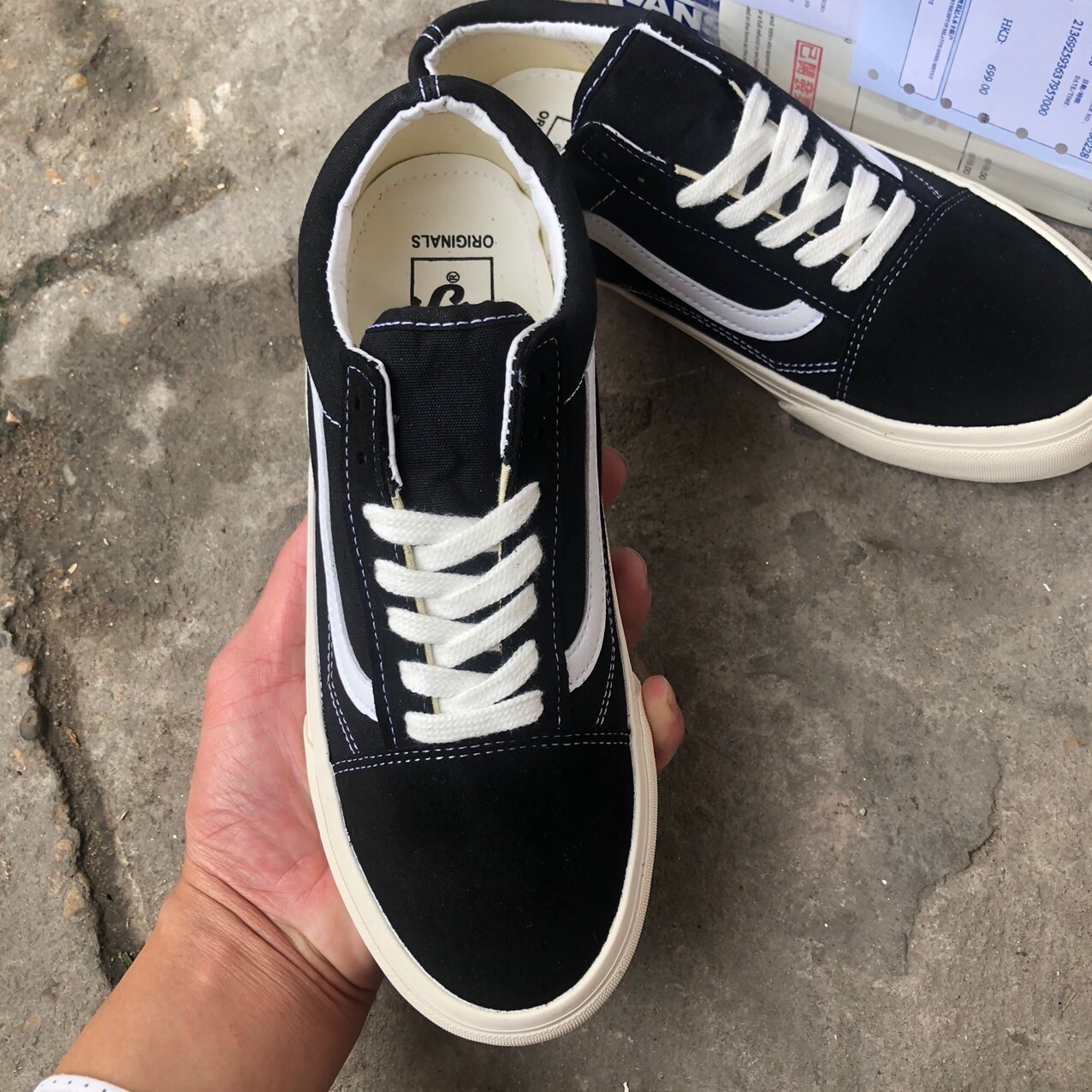 GIÀY VANS VAULT ĐEN 11(Full box + Bill)