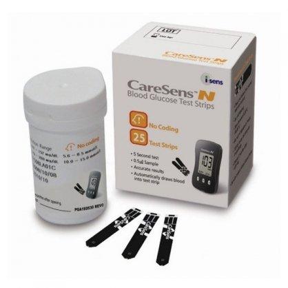 Que thử đường huyết Caresens N 50 que dạng lọ - Hàn Quốc