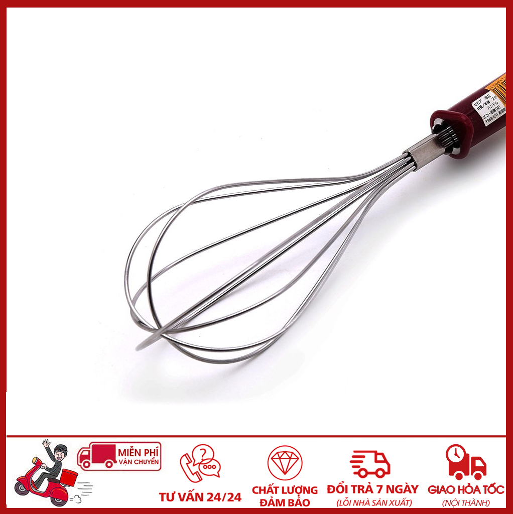⛔giadunghoalong⛔ dụng cụ đánh trứng tay cầm trúc