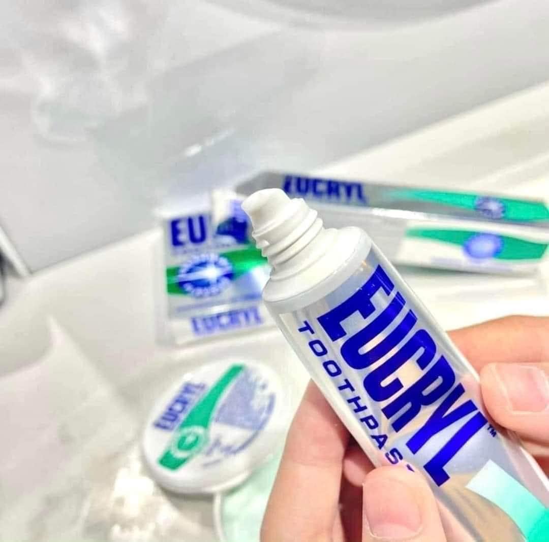 Eucryl Bột Tẩy Trắng Răng Toothpowder (50g) / Kem Đánh Răng Toothpaste (62g)