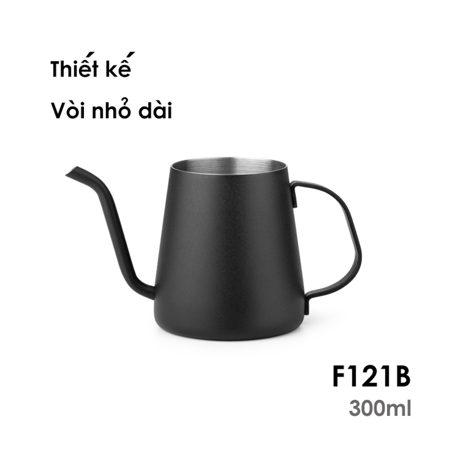 Bình rót cafe vòi dài Samadoyo F121B 300mL
