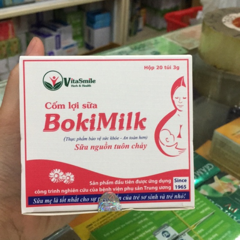 Cốm lợi sữa Bokimilk cao cấp
