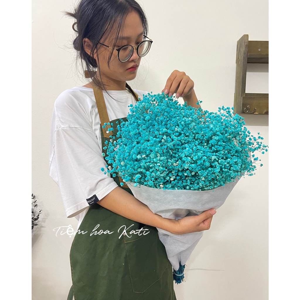 [Bó 400-450 gram] Bó hoa baby khô size lớn