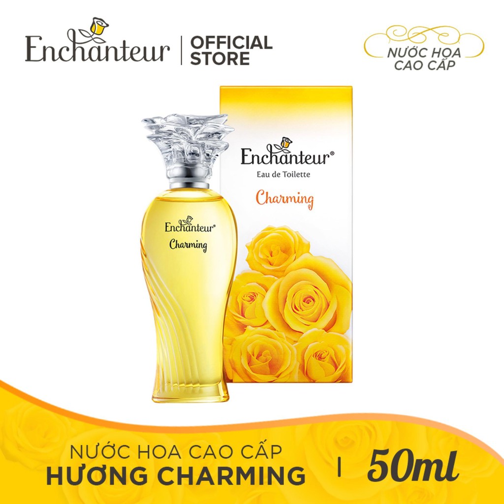 [HCM]Nước hoa cao cấp Enchanteur Charming - 50ml cam kết sản phẩm đúng mô tả chất lượng đảm bảo an toàn cho người sử dụng