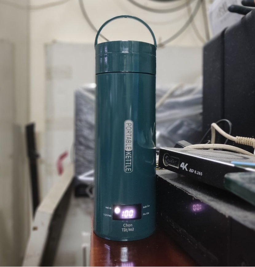 Bình đun nước siêu tốc mini du lịch đa năng 450ml
