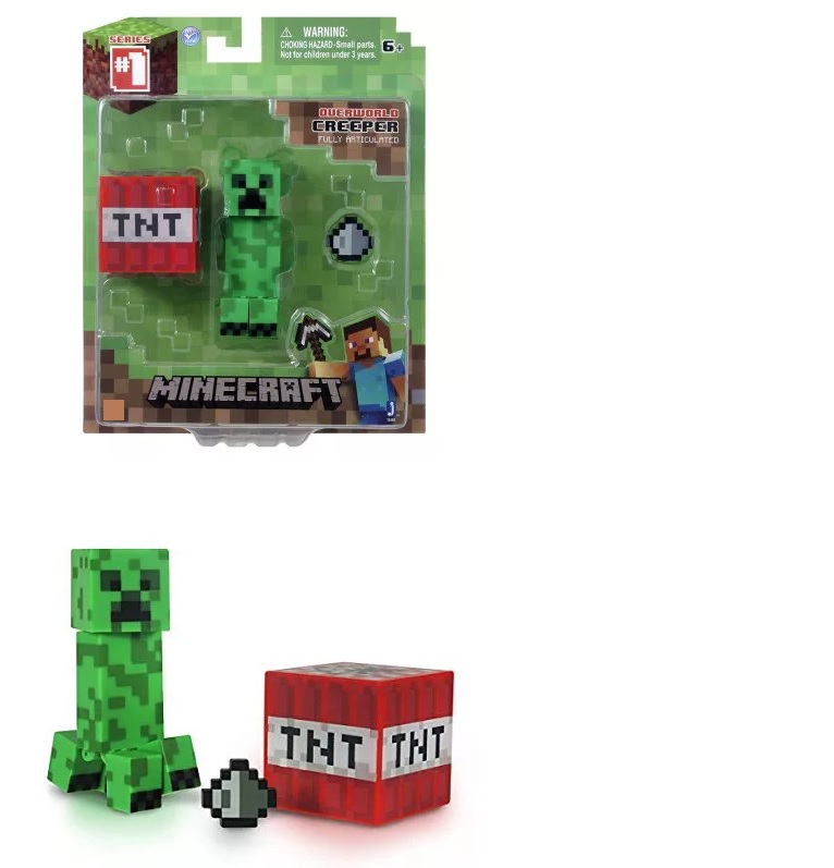 Mô hình Minecraft creeper tnt