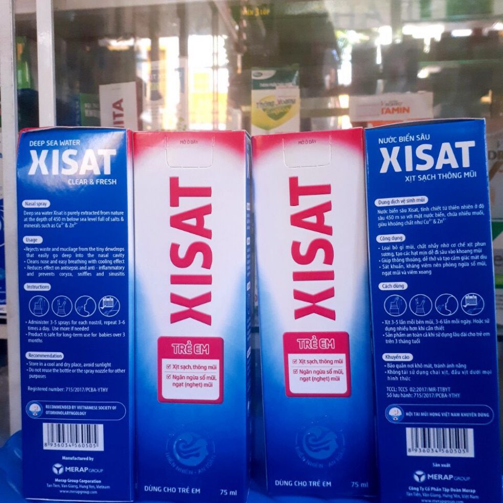 [HCM]Dung dịch vệ sinh mũi XISAT
