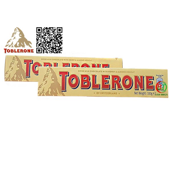 Socola Toblerone Thụy Sĩ thanh 100g