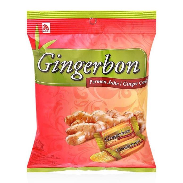 Kẹo Gừng Dẻo GINGERBON 125gr 2 vị