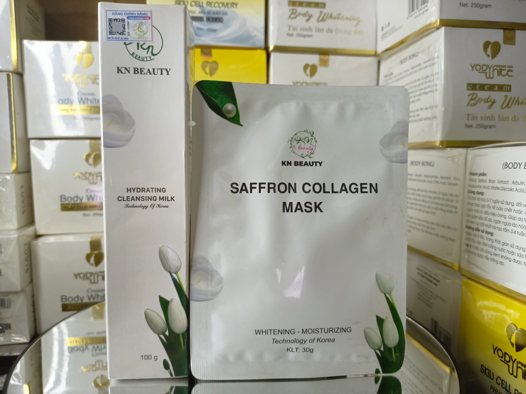 [Hàng chuẩn] KN BEAUTY SỮA RỮA MẶT NGỪA MỤN TRẮNG DA