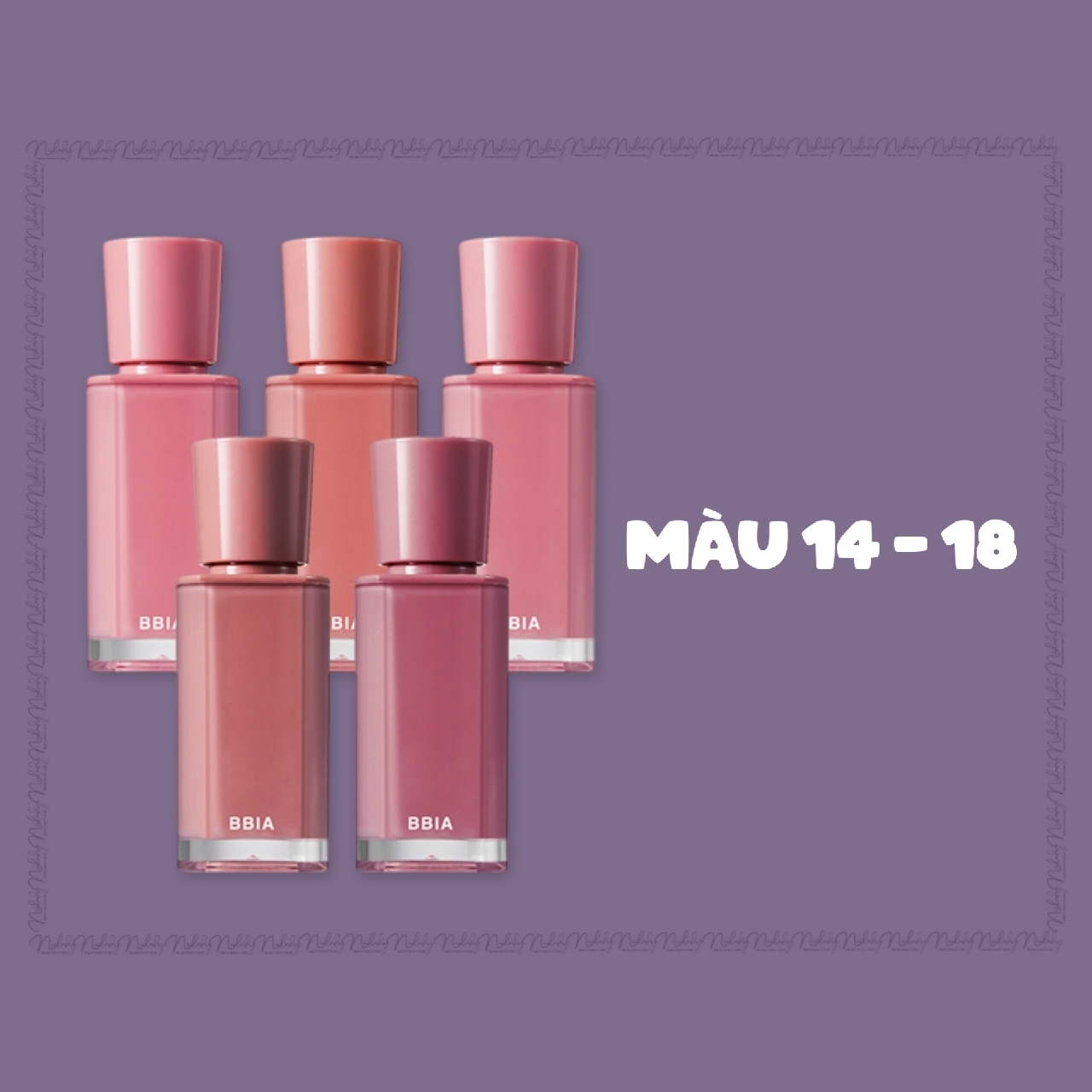 Son tint bóng Bbia Glow Lip Tint
