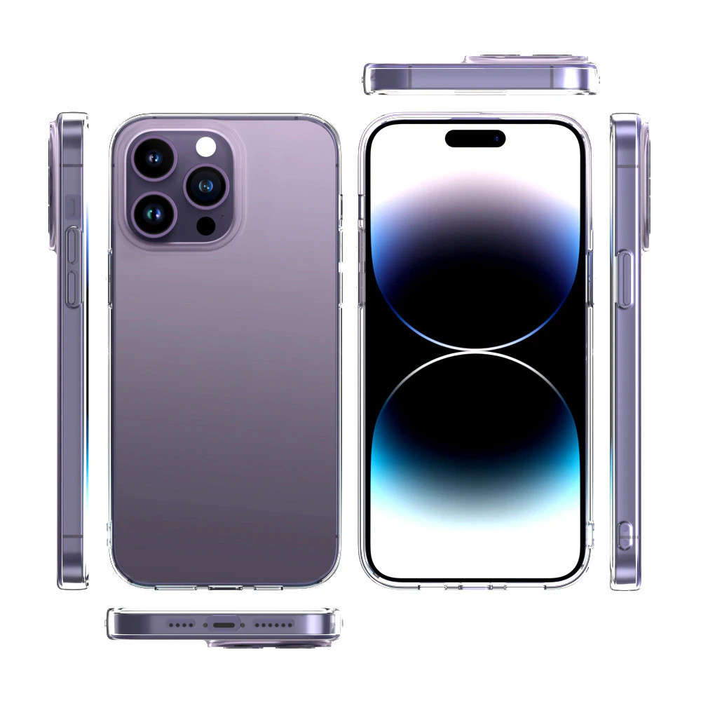 Ốp lưng cứng viền dẻo hiệu likgus dành cho iphone 14 promax