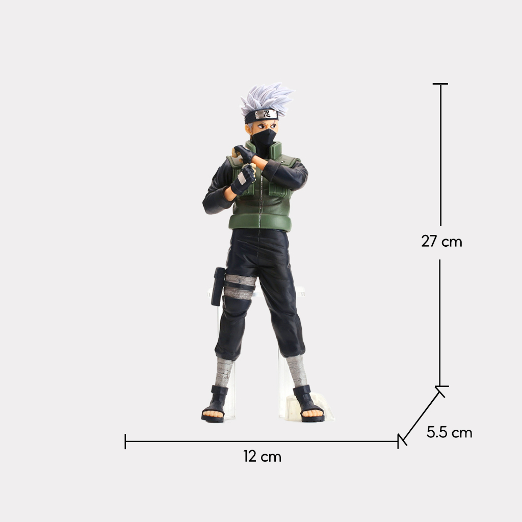 Mô Hình Anime 4 nhân vật Naruto Minato Kakashi Sasuke Naruto Lục Đạo dáng đứng siêu ngầu cao 25-27cm - Shin Case