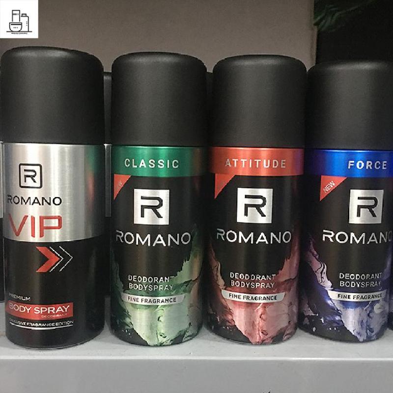 Xịt Khử Mùi Romano 150ml cao cấp