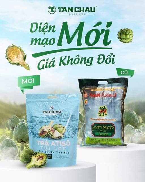 [HCM]Trà Atiso túi lọc Tâm Châu 200g